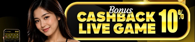 Promo Bonus Cashback Live Game