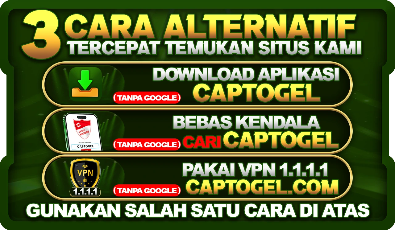 Perubahan jadwal captogel
