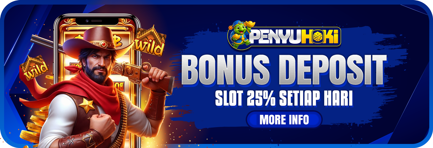 ⭐BONUS DEPOSIT HARIAN SLOT 25%⭐