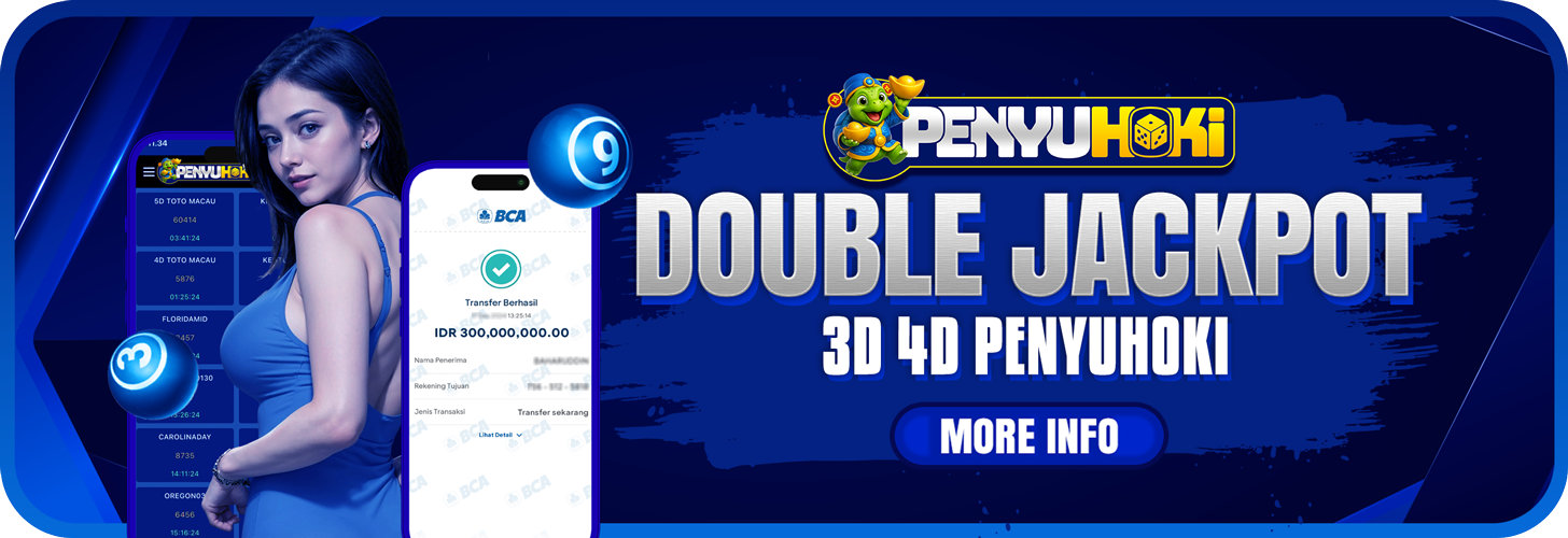 DOUBLE JACKPOT 3D 4D PENYUHOKI
