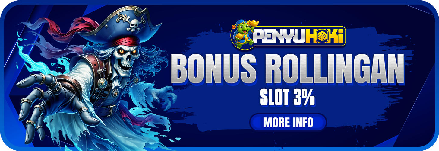 BONUS ROLLINGAN SLOT SETIAP HARI UP TO 0.2%
