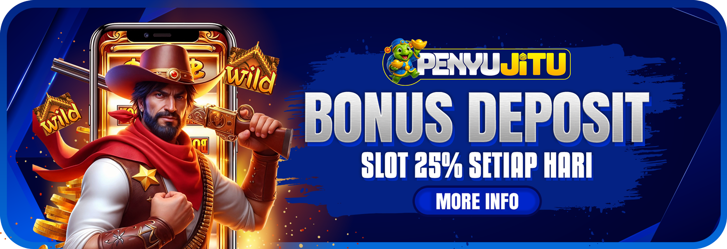 ⭐BONUS DEPOSIT HARIAN SLOT 25%⭐