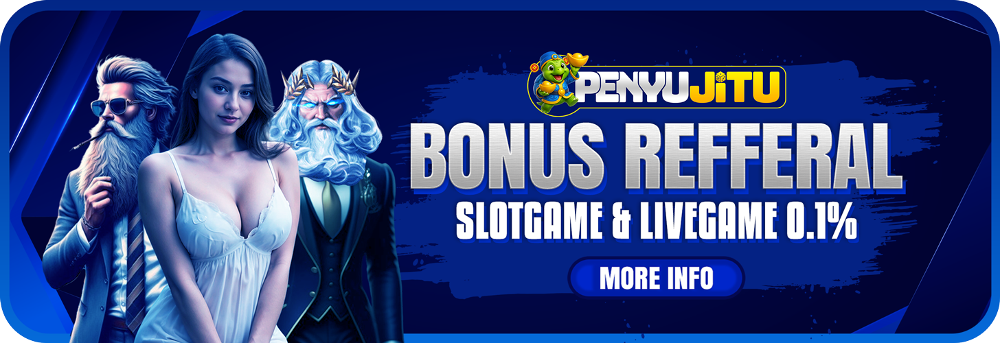 BONUS REFFERAL SLOTGAME & LIVEGAME 0.1%