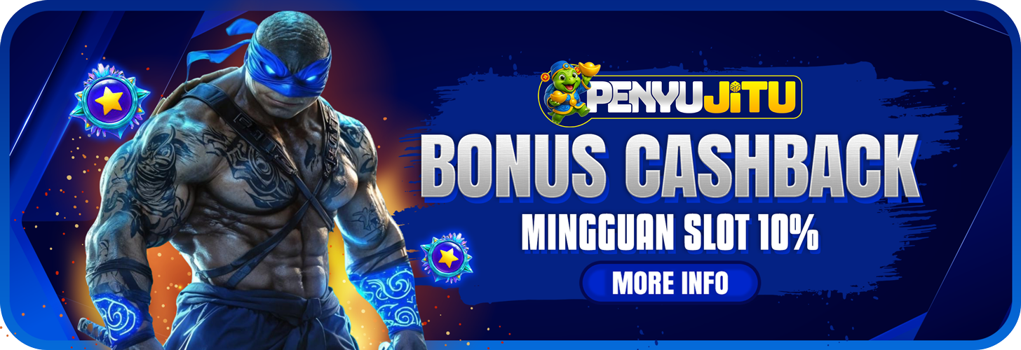 CASHBACK MINGGUAN SLOT 10%