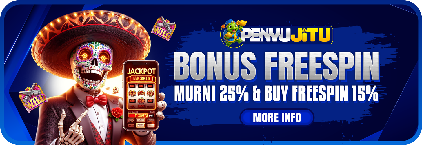BONUS FREESPIN MURNI 25% & BUY FREESPIN 15%