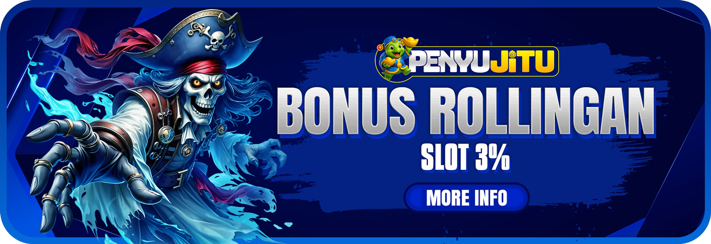 BONUS ROLLINGAN SLOT SETIAP HARI UP TO 0.2%