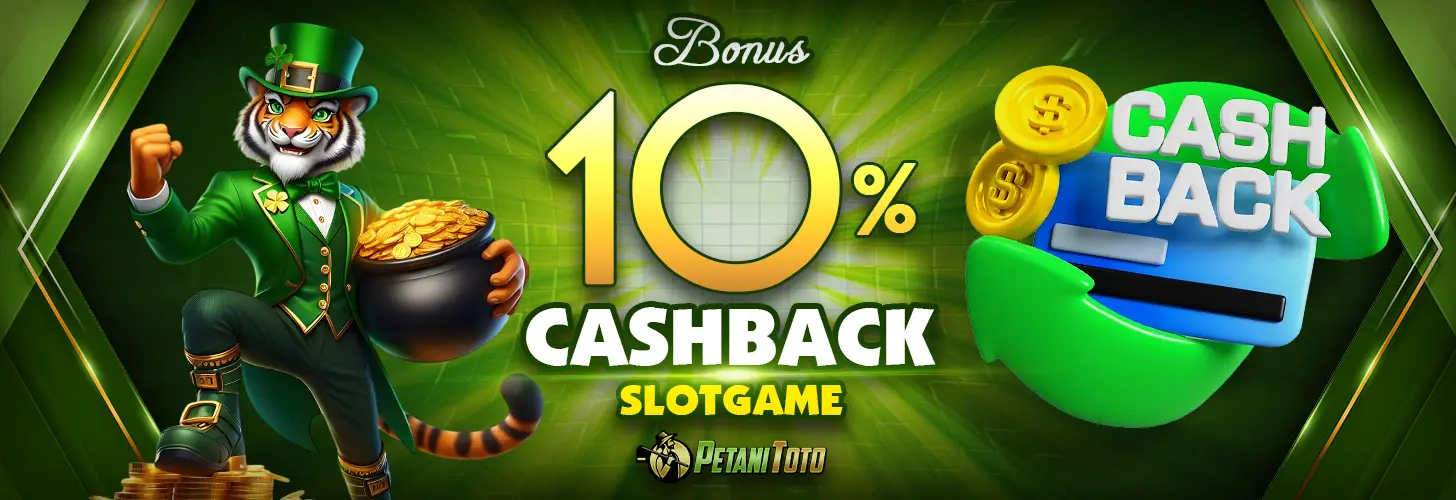 BONUS CASHBACK SLOTGAME 10%