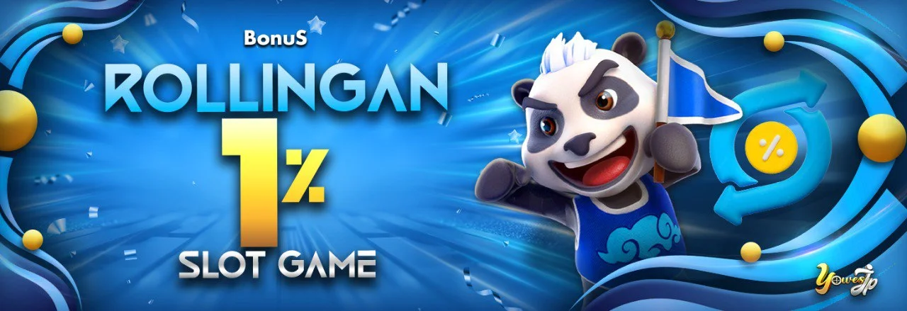 Bonus Rollingan Slot 1%